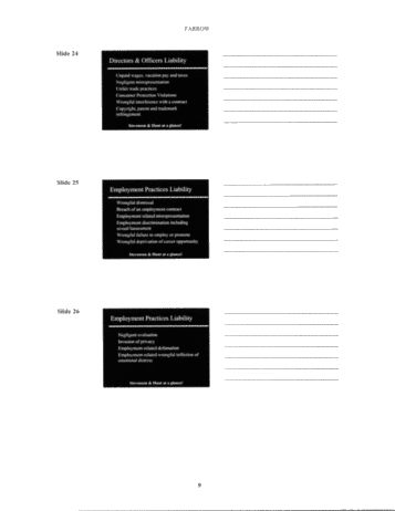 Critical Insurance Coverage Requirements in the Ontario Oil Patch Page 9