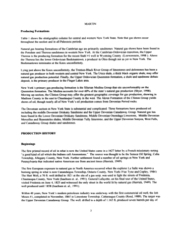 Recent Exploration and Development Trends in New York State Page 3