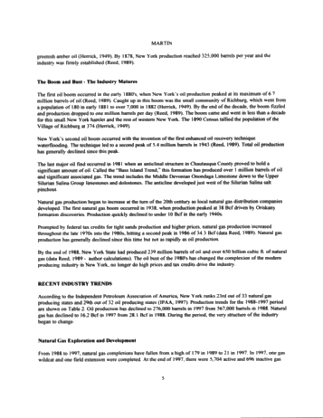 Recent Exploration and Development Trends in New York State Page 5