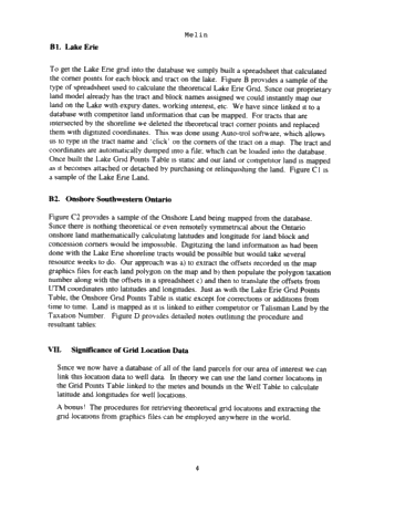 Can the Ontario Exploration Data be Dragged....Kicking and Screaming into the 90's? Page 17