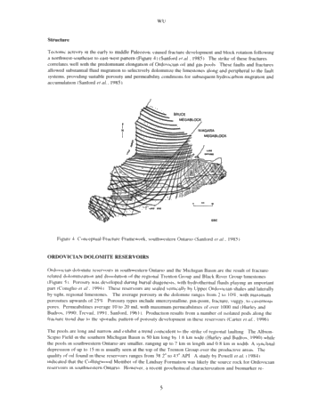 A Study of the Rochester Pools, Southwestern Ontario Page 5