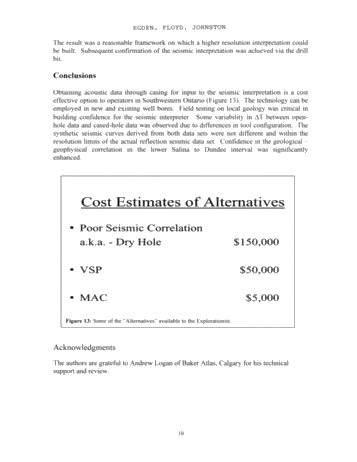 Acoustic Data Acquisition Through Casing Page 10