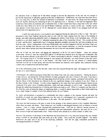 The Timing and Mechanics of Emplacement and Removal of Salt, in and Around Pinnacle Reefs In South-Western Ontario: The Enniskillen 28 Reef Model Page 27