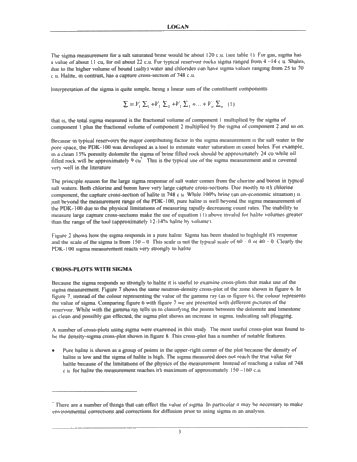 Identification of Salt Plugged Reservoirs Using The Pulsed Neutron Decay Log - Examples From Southern Ontario Page 3