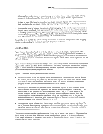 Identification of Salt Plugged Reservoirs Using The Pulsed Neutron Decay Log - Examples From Southern Ontario Page 4