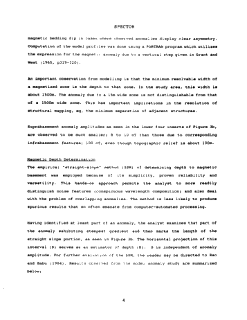 The Strathroy 1999 Aeromagnetic Survey: Implications For Oil and Gas Exploration Page 4