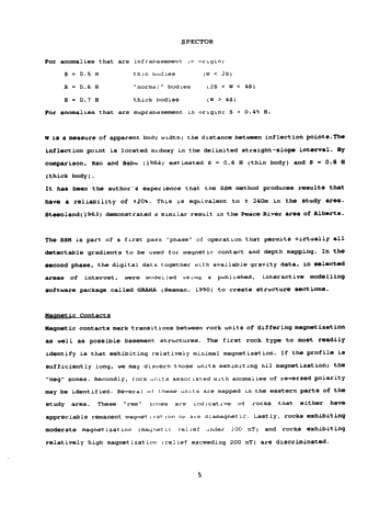 The Strathroy 1999 Aeromagnetic Survey: Implications For Oil and Gas Exploration Page 5