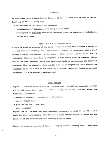 The Strathroy 1999 Aeromagnetic Survey: Implications For Oil and Gas Exploration Page 7