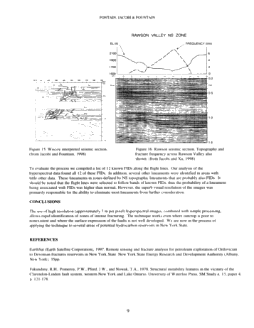 Detection of Fracture Intensification Domains Using Hyperspectral Remote Sensing Data: A Case Study in Allegany County, New York Page 9