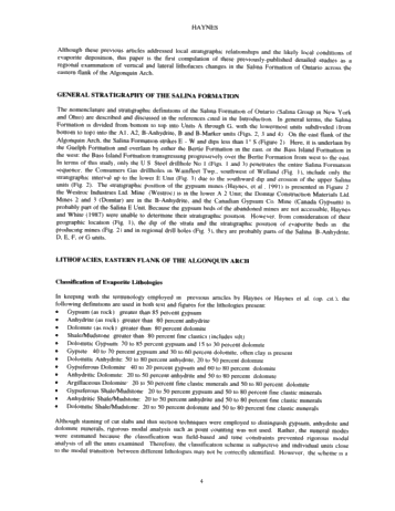 Vertical and Lateral Evaporitic Facies Changes Within The Salina Formation Page 4
