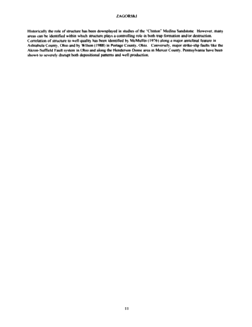 egional Trapping Styles in The "Clinton Medina Sandstone Group, Appalachian Basin Page 11
