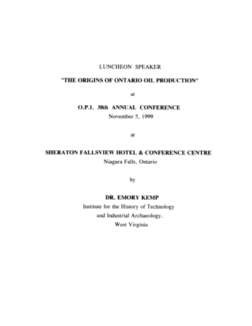 Luncheon Address Page 1