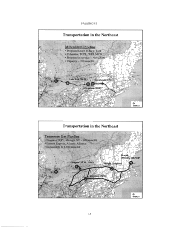 Storage and Transportation Services in The Great Lakes and Northeast Page 15