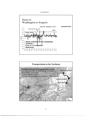 Storage and Transportation Services in The Great Lakes and Northeast Page 17