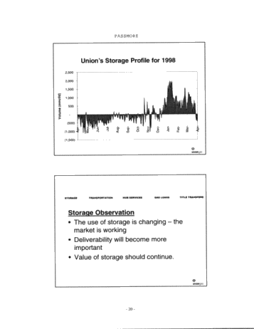 Storage and Transportation Services in The Great Lakes and Northeast Page 20