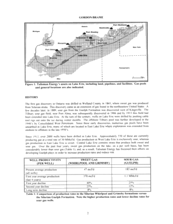 Lake Erie Gas: Is it a Jewel in the Rough for Talisman Energy? Page 2