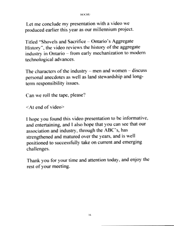 Luncheon Address Page 16