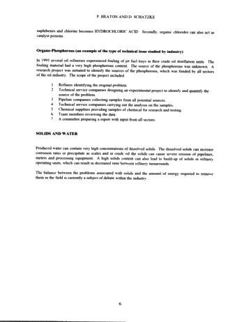 Expanded Crude Oil Quality Testing - Beyond Sulphur and Density Page 6