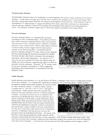 Dolomitization and Porosity Evolution of Middle Devonian Slave Point Carbonates, Hamburg Field, Northwestern Alberta. Page 5