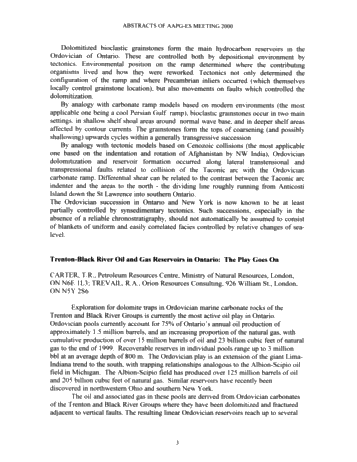Northern Prospects in the 21st Century - 2000 Eastern Section American Association of Petroleum Geologists Page 5