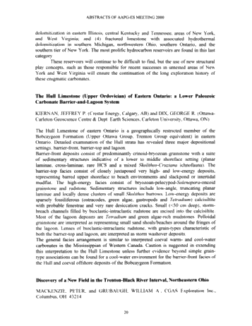 Northern Prospects in the 21st Century - 2000 Eastern Section American Association of Petroleum Geologists Page 21