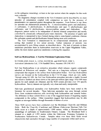 Northern Prospects in the 21st Century - 2000 Eastern Section American Association of Petroleum Geologists Page 32