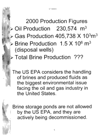 Brines and Oil Field Fluids Page 5
