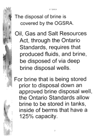 Brines and Oil Field Fluids Page 7