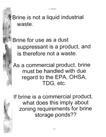 Brines and Oil Field Fluids Page 11