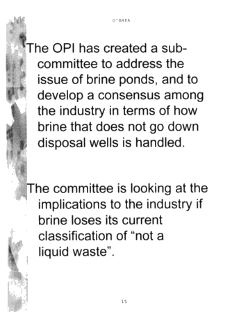 Brines and Oil Field Fluids Page 15