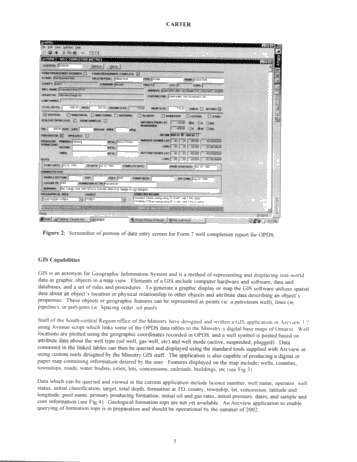 Digital Well Data for Ontario - A Progress Report Page 5