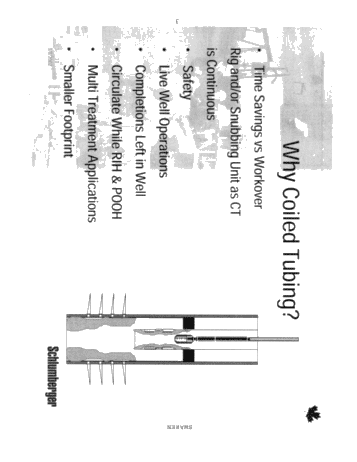 Well Services, Coiled Tubing Page 3