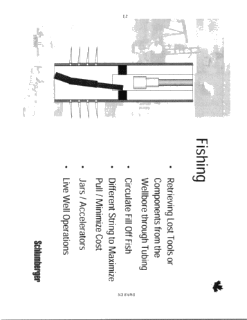 Well Services, Coiled Tubing Page 21