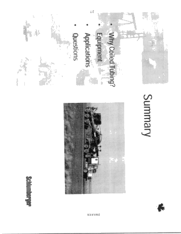 Well Services, Coiled Tubing Page 27
