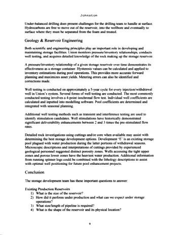 Technologies for Storage Development Page 9