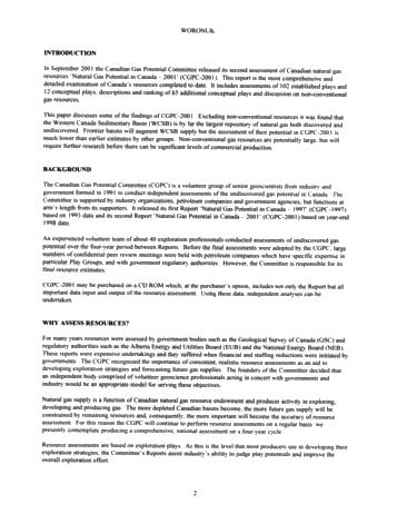 Canadian Natural Gas Resources Page 2