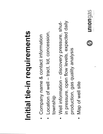 Union Gas and Ontario Gas Producers Page 7