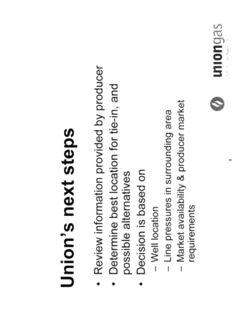 Union Gas and Ontario Gas Producers Page 8