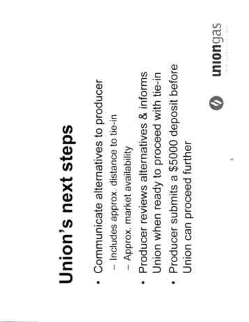 Union Gas and Ontario Gas Producers Page 9
