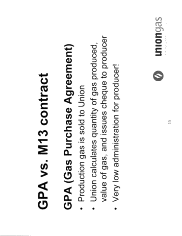 Union Gas and Ontario Gas Producers Page 15