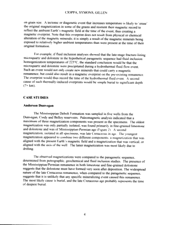 Using Paleomagnetic Techniques in Petroleum Geology: Discussion and Examples Page 4