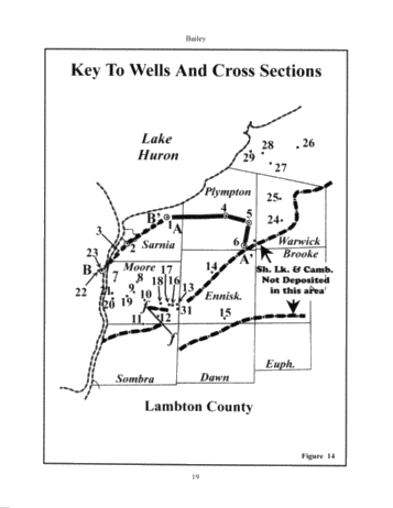 The Practical Geological Realities of Finding Oil and Gas Reservoirs and Water Disposal Zones in the Cambrian Sediments of S.W. Ontario Page 16