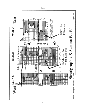 The Practical Geological Realities of Finding Oil and Gas Reservoirs and Water Disposal Zones in the Cambrian Sediments of S.W. Ontario Page 19