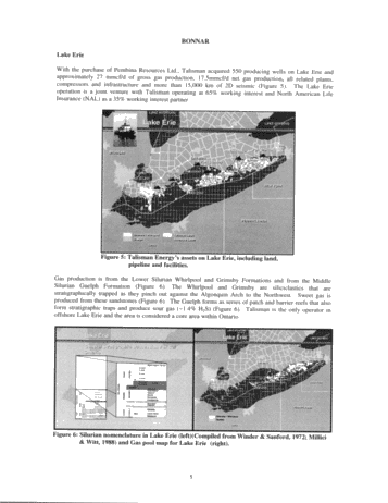 Talisman Energy Inc. and the Ontairo Oil Patch: Does the Shoe Fit? Page 5