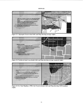 Talisman Energy Inc. and the Ontairo Oil Patch: Does the Shoe Fit? Page 16