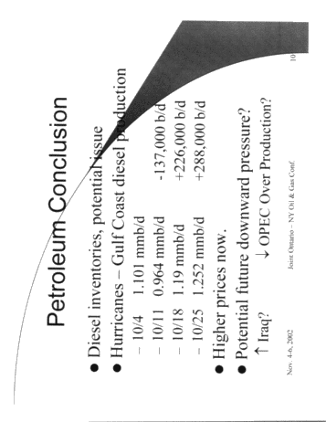 Petroleum and Natural Gas Winter Outlook Page 10