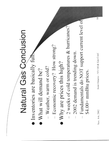 Petroleum and Natural Gas Winter Outlook Page 18