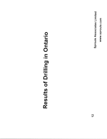 Horizontal Drilling in Ontario Page 12