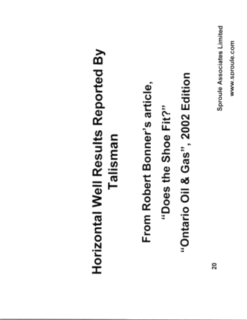 Horizontal Drilling in Ontario Page 20