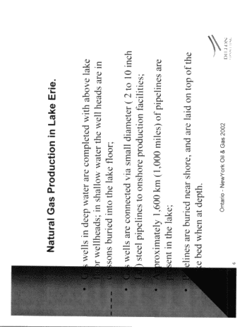 Environmental Review of Natural Gas Production in Lake Erie Page 6